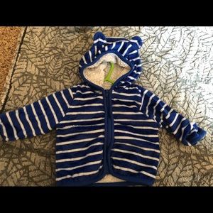 Fleece zip up sweater